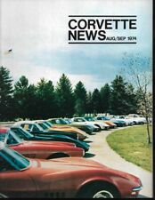 Vintage Car Automobile Corvette News Magazine  Aug/Sep  1974 Vol 17  No 6 picture
