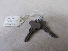 Set of 2 Fort Lock 3201 Heath Panel Keys *FREE SHIPPING* picture