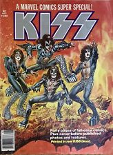 1977 Marvel Comics KISS Real Blood Ink Super Special Comic #1 W/ Poster Volume 1 picture