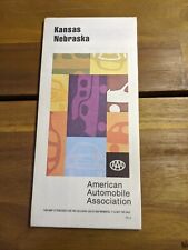 Vintage 1979-80 AAA Kansas Nebraska Vintage Travel Brochure Map picture
