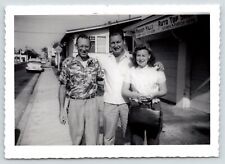San Diego CA Trio @ Mission Hills Auto Shop @ 910 (930) W Washington*~Photo 1956 picture