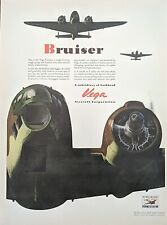 1943 Lockheed Vega Ventura WW2 Bomber Print Ad Allied Forces Air Power picture
