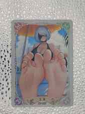 2B  NieR: Automata Waifu Anime Card Goddess Story CCG Feet picture
