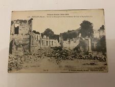 1914-1918 WWI Grande Guerre Meuse France Bombardment Postcard picture