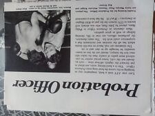 El88 Ephemera 1960s tv article probation officer John Paul  picture