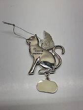 in loving memory Cat Ornament Angel picture