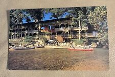 Postcard MO River’s Edge Bed & Breakfast Resort Eminence, Missouri Boating Fish picture