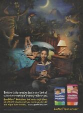 2009 Pull-Ups GoodNites Underpants - Dad Bedtime Story Jungle Animals - Print Ad picture