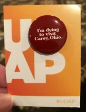 2018 Halloween Horror Nights Universal Orlando Passholder Carey Ohio Button Pin picture