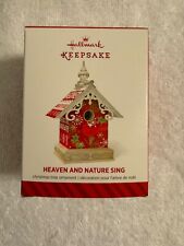 Hallmark Keepsake 2014 Heaven And Nature Sing Christmas Ornament picture
