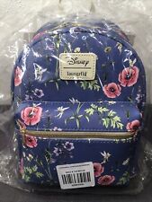 Loungefly Disney Peter Pan Tinkerbell Floral Mini Backpack picture