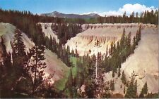 Postcard OR Oregon Godfrey Glen & Colonnades Crater Lake Nat'l Park MINT c1950s picture