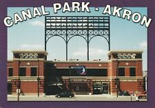 Uncommon View Double-A Akron RubberDucks Canal Park Baseball Stadium Postcard picture