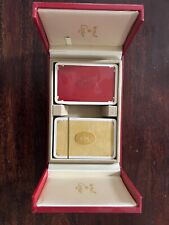 CARTIER - PLAYING CARDS IN ORIGINAL BOX - LES MUST DE CARTIER - 2 PACKS  picture