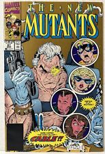 New Mutants #87 2nd Print 1st Full Appearance of Cable Marvel 1990 VF- picture