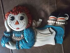 Raggedy Ann Vintage Wall Plaque/1977 Bobbs-Merrill Co picture