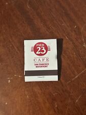 Vintage Matchbook Pier 23 Cafe San Francisco SF California Girls Butts Nude Tugs picture