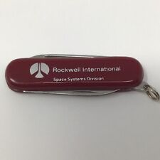 Vintage NASA Rockwell Int Pocket Knives Stainless  1970’s picture