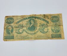 $100 Virginia Treasury Note No. 119 Oct. 15, 1862 Commonwealth of Virginia  picture
