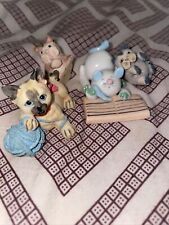 Vintage miniature figurines Cats Kittens picture