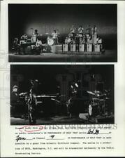 Press Photo Buddy Rich and Sarah Vaughn performing in Performance at Wolf Trap picture