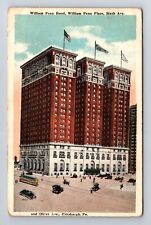 Pittsburgh PA-Pennsylvania, William Penn Hotel, Advertising Vintage Postcard picture