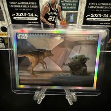 2022 Topps Chrome Star Wars The Mandalorian Concept Art Refractor #IC-25 Grogu  picture