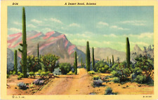 Postcard A Desert Road, Arizona picture