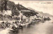 Vintage postcard - AMALFI Panorama Italy early 1900s picture