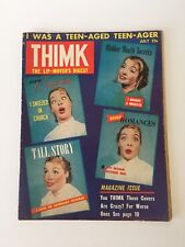 Thimk #2 (July 1958) FN Copy of Satirical Comic by Alan Whitney & Henry Loose picture