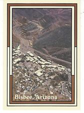  BISBEE, ARIZONA  Aerial View With Lavender Pit Mine, Continental Chrome,  picture