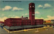 Vintage Postcard- Dearborn Station, Chicago. picture