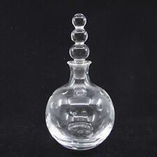 BUBBLES by ST LOUIS French Crystal Cristal Round Cordial Decanter EXCELLENT 9