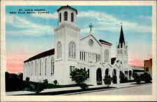 Postcard: ST. ANN'S CHURCH, WEST PALM BEACH, FLORIDA w picture