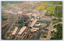 Original Old Vintage Outdoor Postcard Staley Manufacturing Company Decatur, IL picture