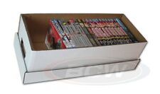 One New BCW DVD / Media / Manga White Corrugated Cardboard Storage Box boxes picture