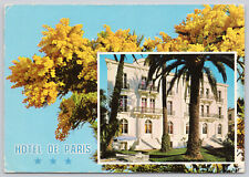 Postcard Hotel De Paris Exterior View Paris France 1974 (651) picture