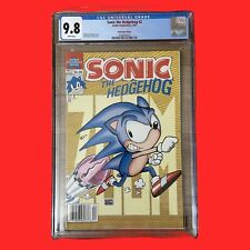 Sonic The Hedgehog #2 CGC 9.8 NEWSSTAND White Pages 1993 Archie Comics ⚡️💥 picture