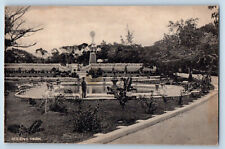 Bridgetown Barbados Postcard View of Queen's Park c1910 Unposted Antique picture
