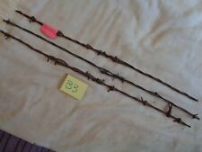 Antique Barbed Wire, FACTORY  SPLICES,  Bdl # 83.........Made befor 1890 picture