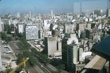 1974 July 9 Avenue Avenida 9 de Julio Buenos Aires Argentina Vintage 35mm Slide picture