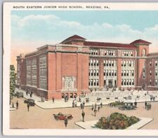 South Eastern Junior High School 1930s Vintage Reading PA Postcard Unposted picture