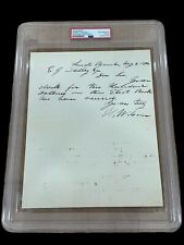 Henry Wilson Ulysses S. Grant US Vice President Signed Autograph PSA DNA Slab picture