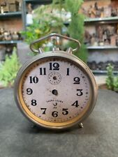 Vintage Favre-Leuba Jaz Alarm Clock Desk Clock Made In India Need Restoration picture