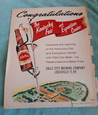 1950s Falls City Beer Magazine Ad. Kentucky Fair picture
