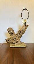 Vintage Midcentury Dried Chola Cactus Skeleton Lamp picture