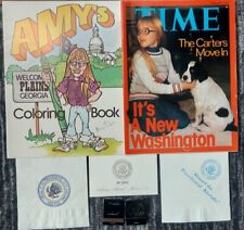 First Daughter Amy Carter Marine One & Autograph Lot Signed Magazine RARE picture