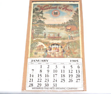 1905 Weisbrod & Hess Brewing Co. Calendar - Complete picture