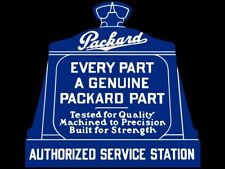 Packard Auto Authorized Service DIECUT NEW 18