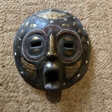 Vintage African Ghana Wooden Mask Decor picture